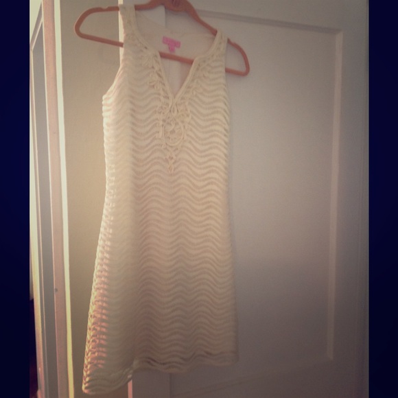 Lilly Pulitzer Ivory Dress - Picture 1 of 3